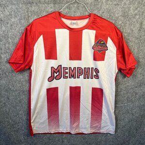 Memphis Redbirds MiLB Baseball 2024 Promotional Men's XL Soccer Jersey